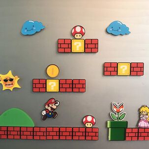 Set 10 Imanes De Super Mario