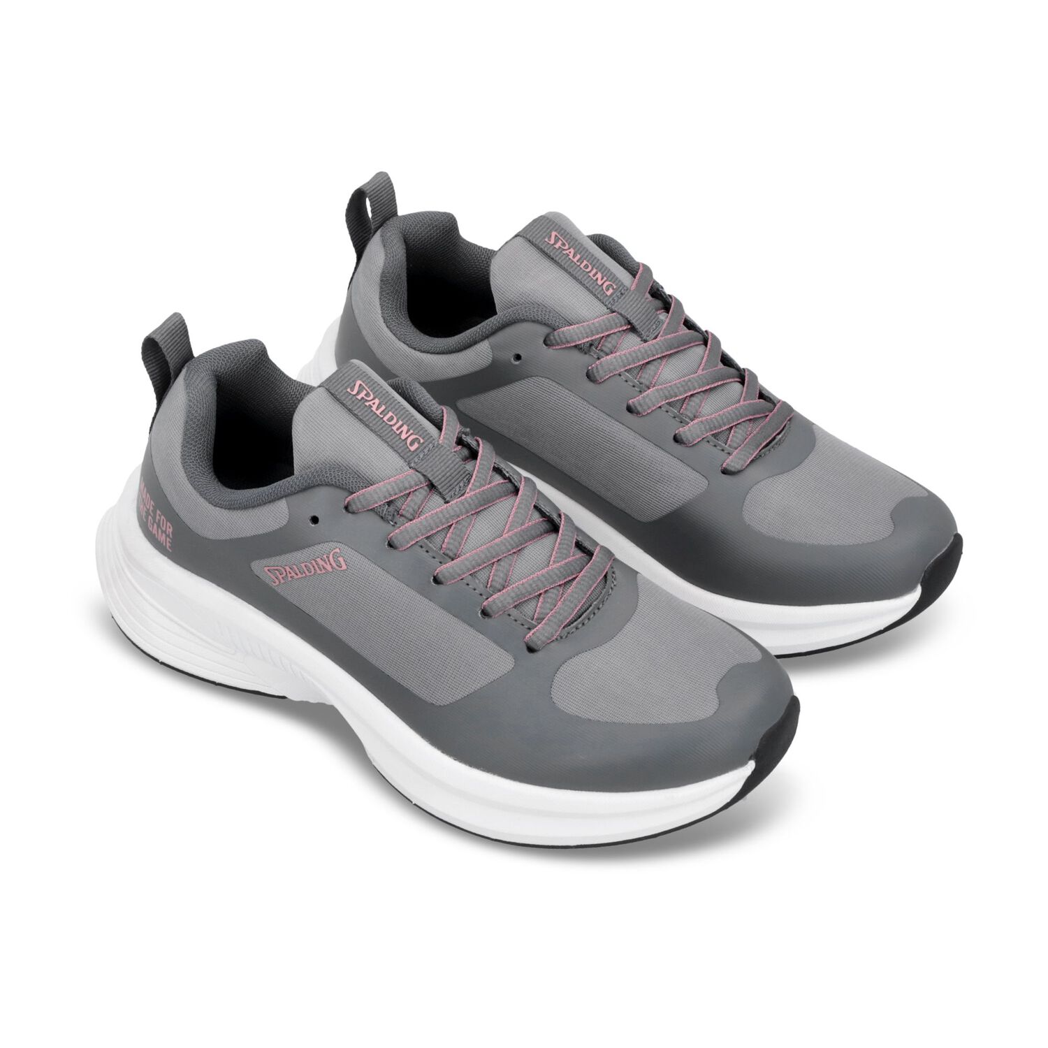Zapatilla Training Mujer Spalding Park 2.0 Gris image number 3.0