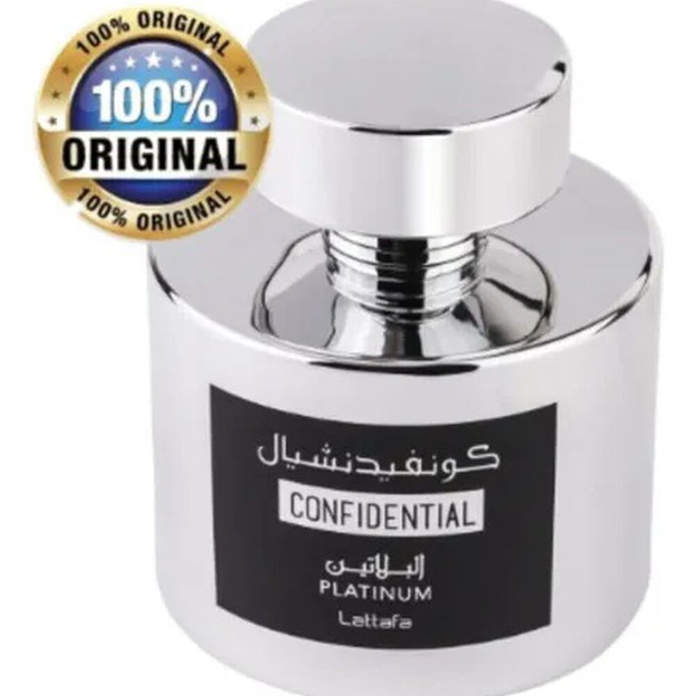 Confidential Platinum 100 Ml Edp Lattafa image number 2.0