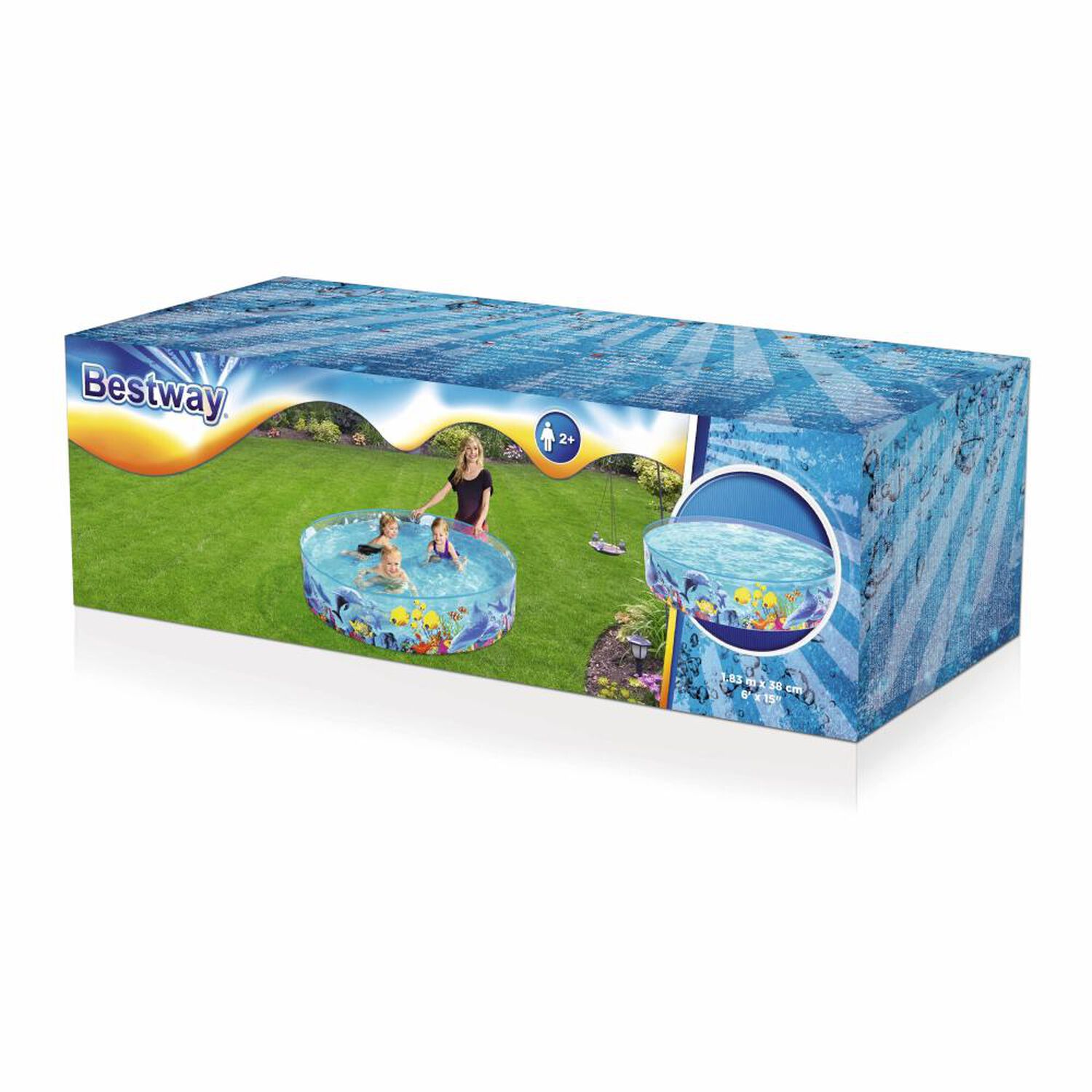Piscina Redonda R&iacute;gida Bestway 1.83m x 38cm image number 2.0