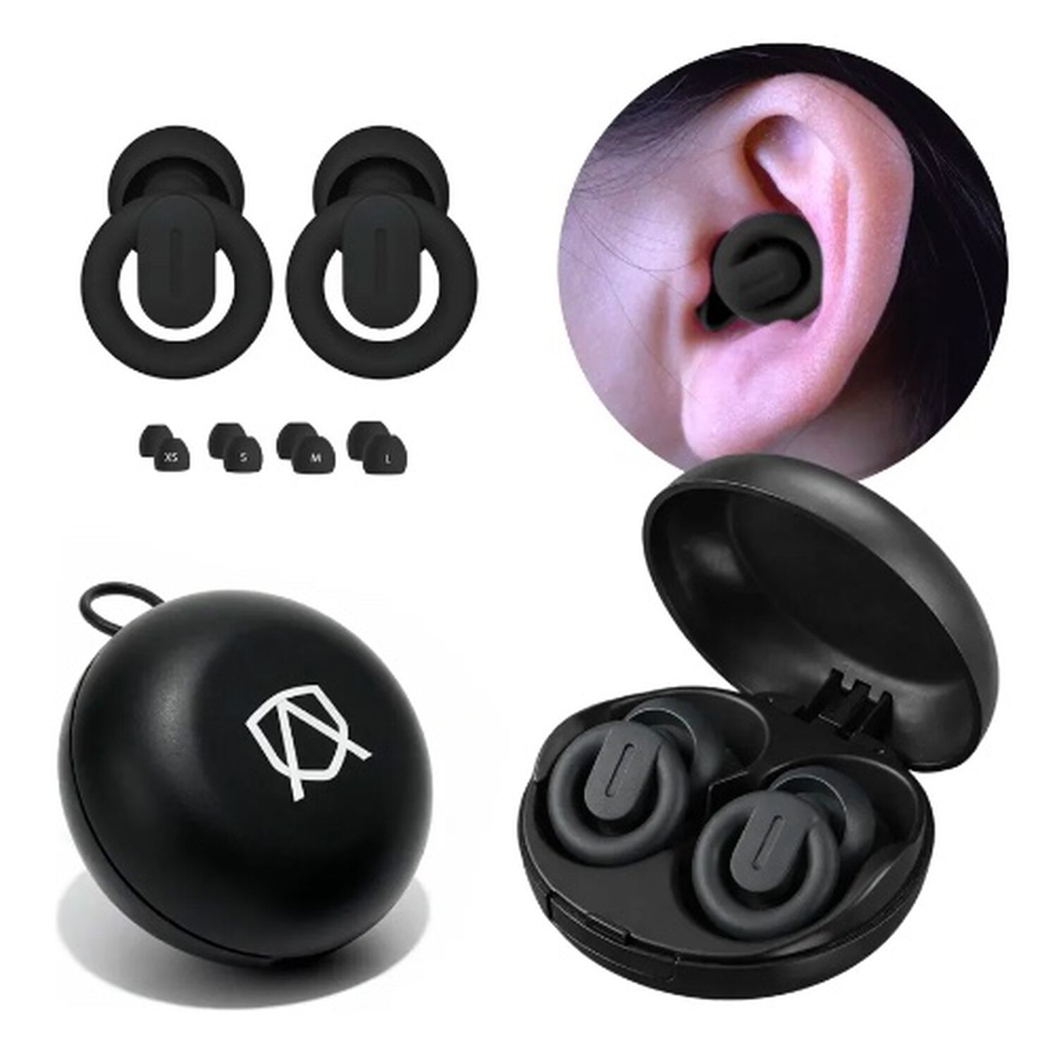 Protectores Auditivos 33db Tdah Negro image number 2.0