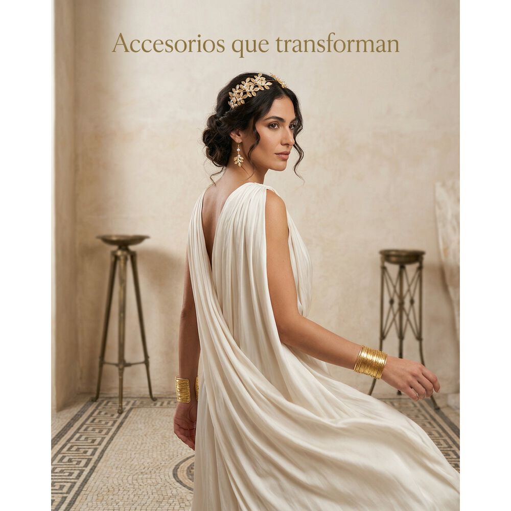 Set Disfraz 8 Piezas Griego Cosplay image number 5.0