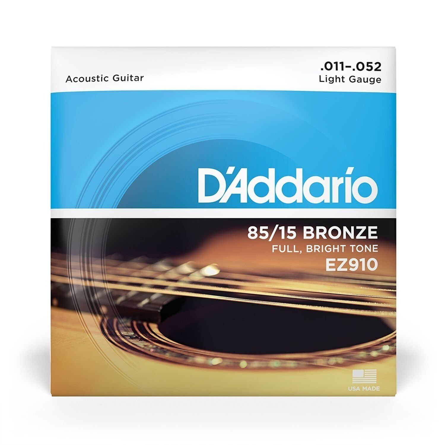 Set Cuerdas Guitarra Ac&uacute;stica 11-52 Ez910 Daddario image number 1.0