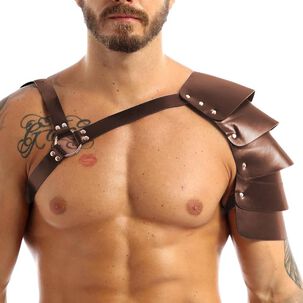 Armadura Hombro Vikingo Accesorio Cosplay Medieval