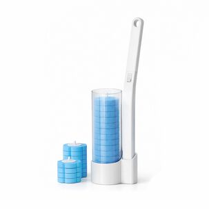 Cepillo Escobilla De Ba&ntilde;o Wc Desechable 24 Cargas