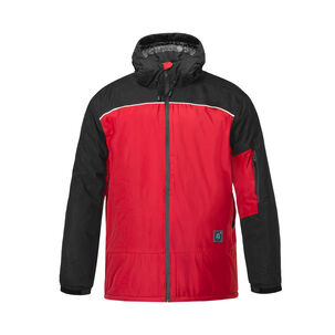 Parka Hombre Rojo/negro Z-0500