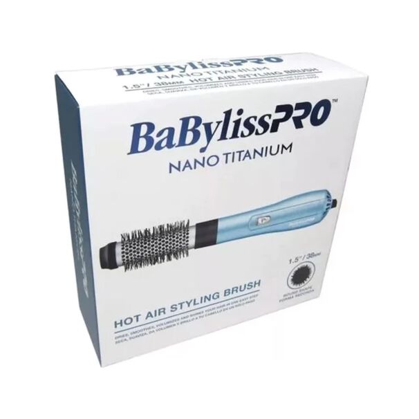 BABYLISS CEPILLO SECADOR NANO TITANIUM 38MM BABYLISSPRO
