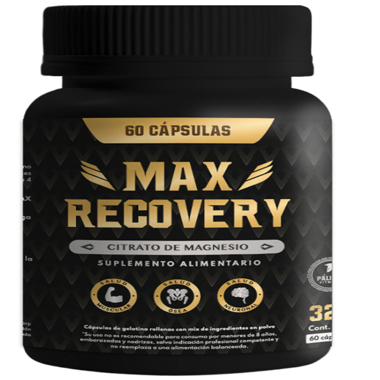 Citrato Max Recovery/60 Capsulas/ 300mg image number 0.0
