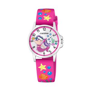 Reloj K5782/3 Calypso Plateado Infantil Junior Collection