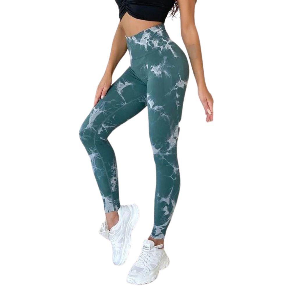 Calzas Leggings Push Up Sukha Verde image number 0.0