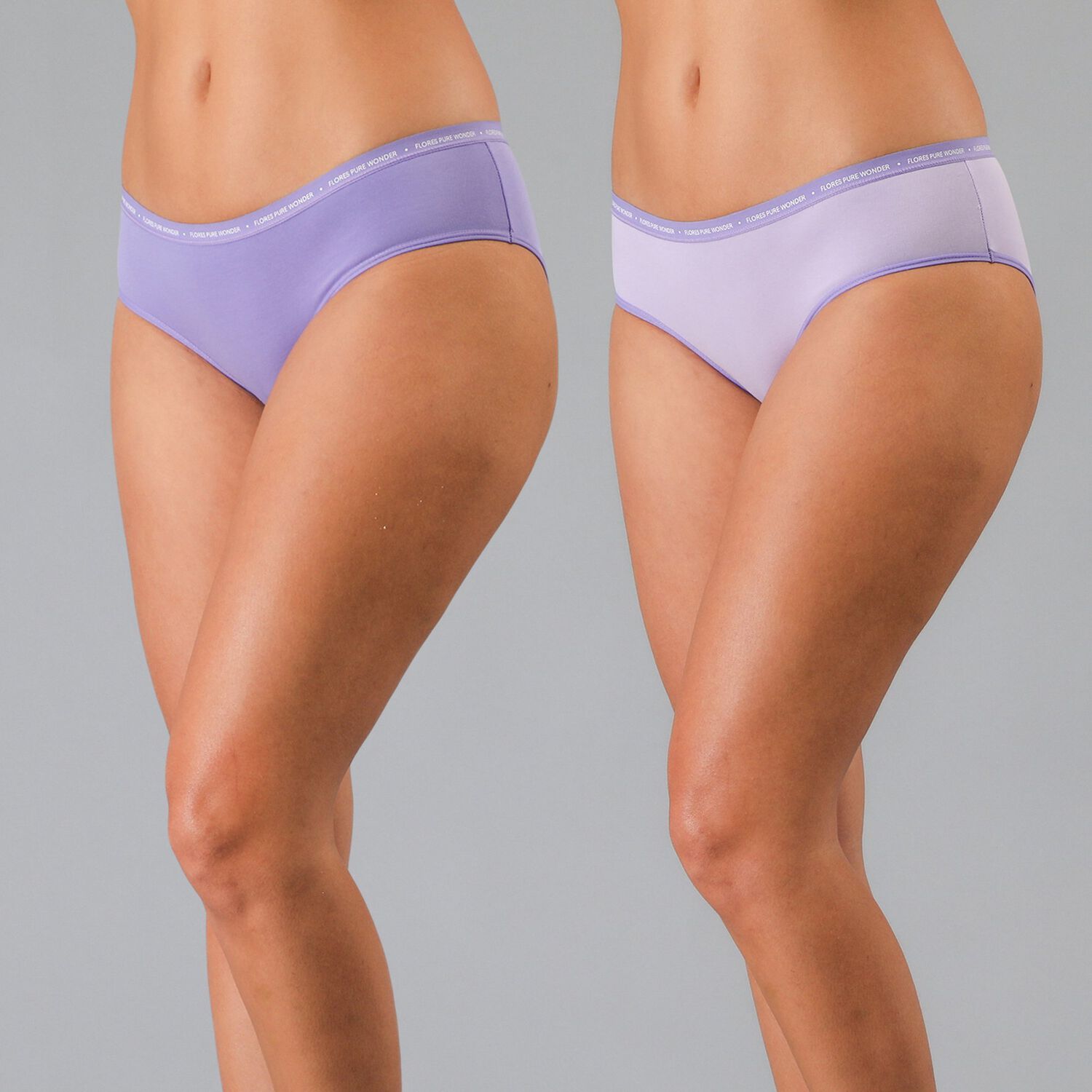 Pack X2 Pantaleta Algodon Logo Flores Mujer 25507-249 image number 0.0