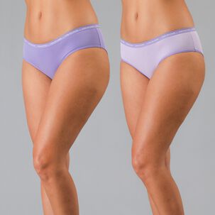 Pack X2 Pantaleta Algodon Logo Flores Mujer 25507-249