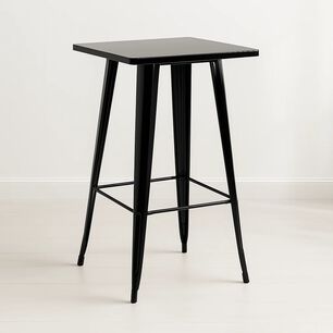 Mesa Tolix De Bar O Terraza O Restaurant 105 Cm De Alto 60x60cm - Negra