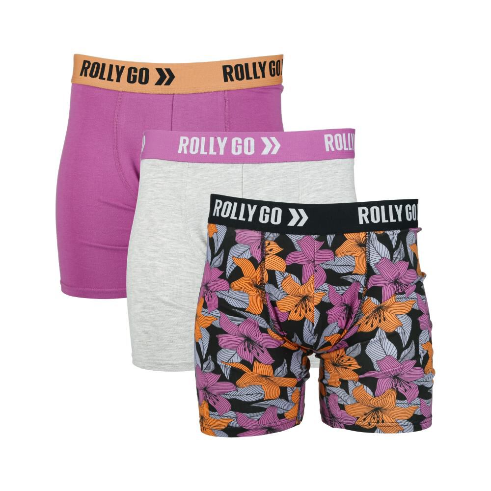 Pack Boxer Hombre Rolly Go / 3 Unidades image number 0.0