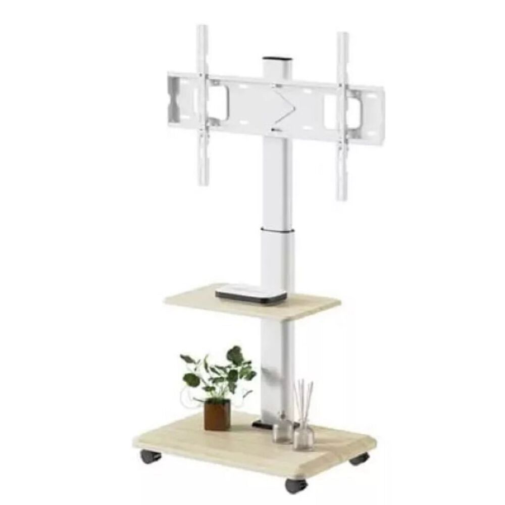 Soporte Base Tv Con Ruedas Tipo Pedestal Rack 32" A 70" image number 4.0