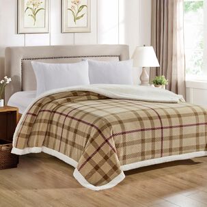 Frazada Casaideal Tartan / 1.5 Plazas