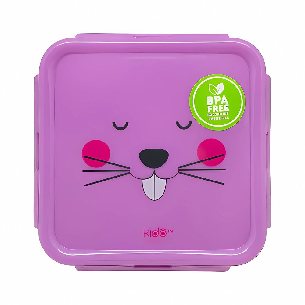 Pote Sandwich Herm&eacute;tico 500 Ml Dise&ntilde;o Animales - Ps image number 0.0