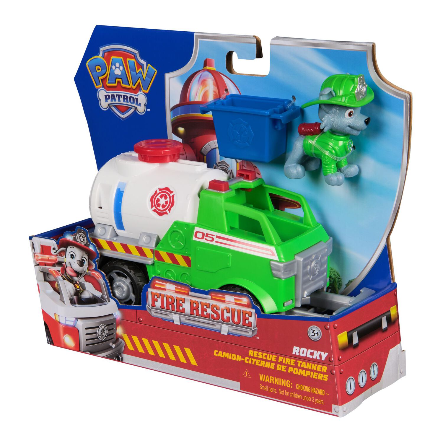 Vehiculo De Rescate Paw Patrol Marshall image number 34.0