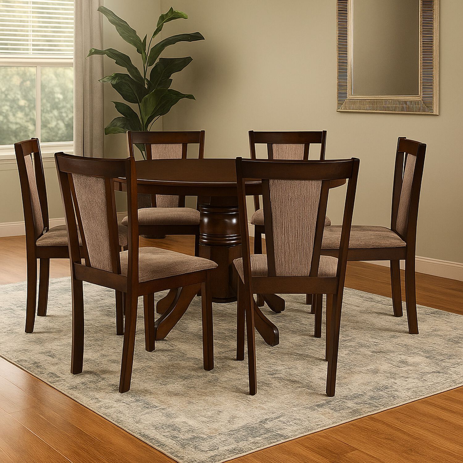 Juego De Comedor Casaideal Oporto / 6 Sillas image number 2.0