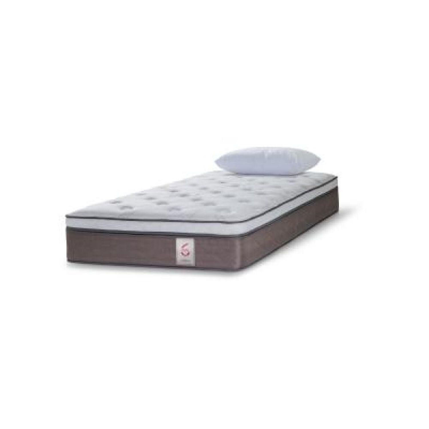Colchon Rosen New Style 6 / 1 Plaza + Almohada image number 6.0