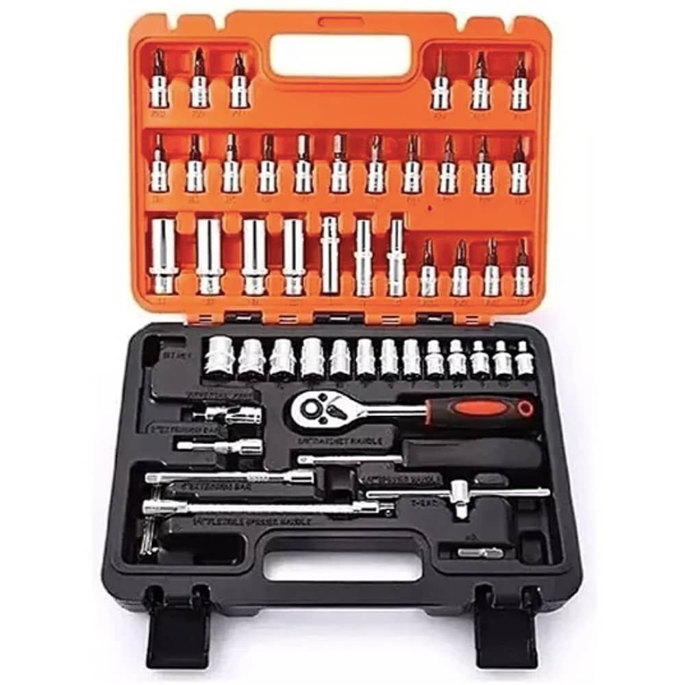 Set Caja De Dados Juego Herramientas 53 Pcs/044 image number 0.0