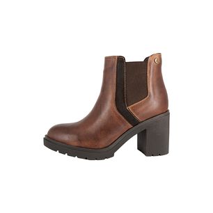 Botin De Cuero Zanra Cafe Alquimia