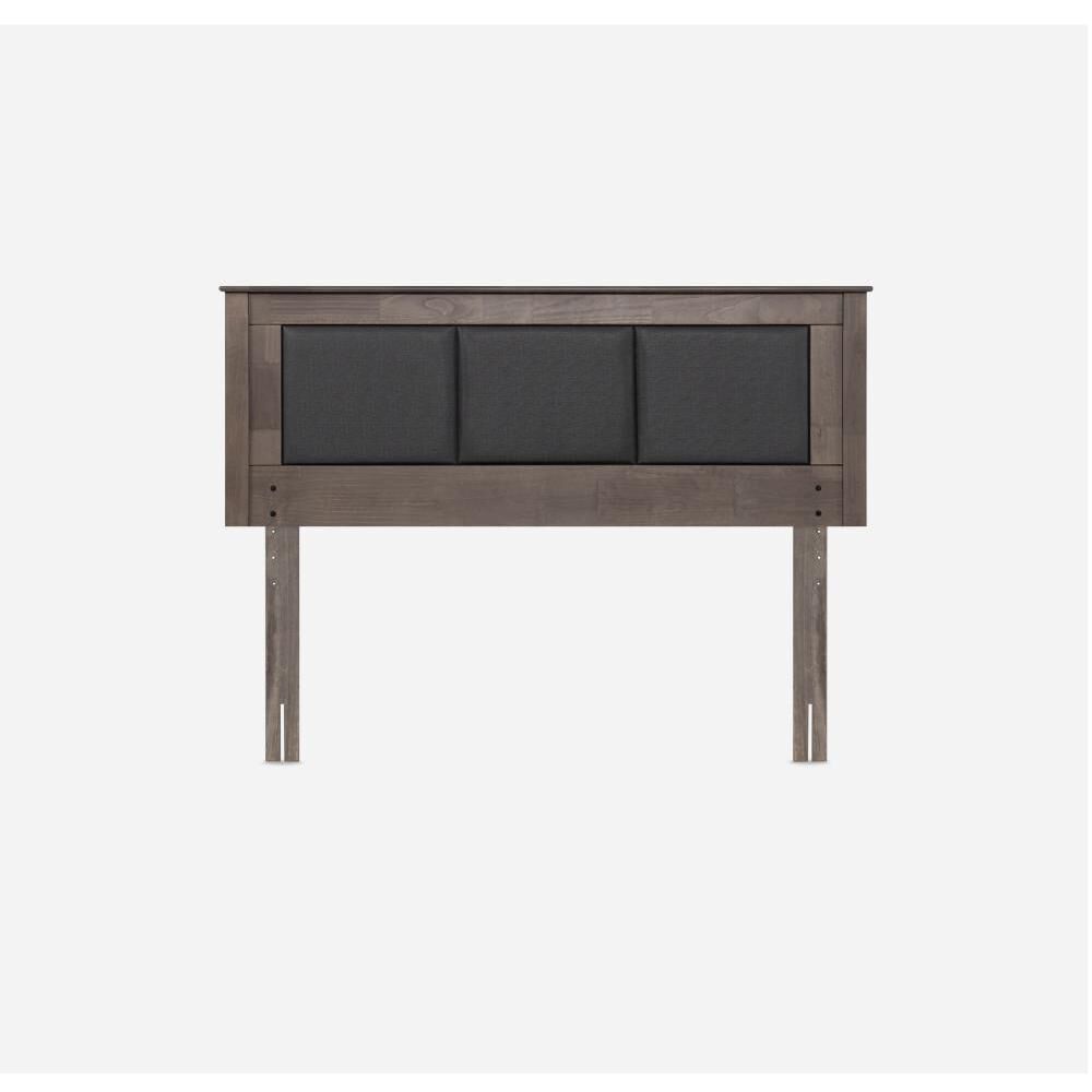 Cama Europea Rosen New Style 4 Plus / 2 Plazas / Base Dividida  + Respaldo Rachel Gris image number 2.0