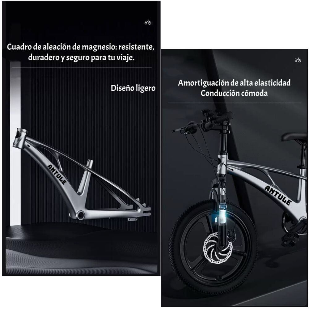 Bicicleta Infantil 6-8 Años Aro 18 City Lubabycas image number 7.0