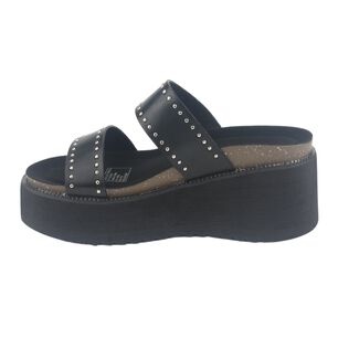 Sandalia Chalada Mujer Viru-30 Negro Plataforma