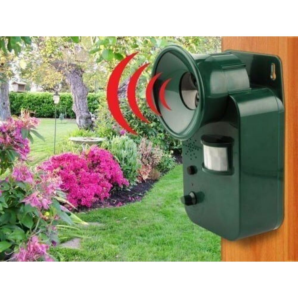Repelente Ultrasonico Movimiento 8 Metros Control Animales image number 6.0