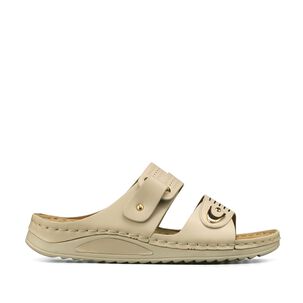 Sandalia Estilo Chala Taco Cu&ntilde;a Casual Mujer Weide Jn722