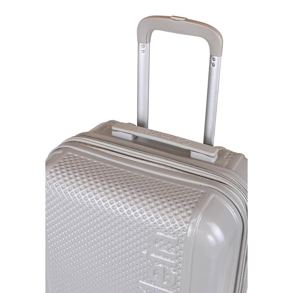 Pack 2 Maletas Rome S Cabina 10kg + Mediana 20kg Gris Calvin Klein image number 4.0
