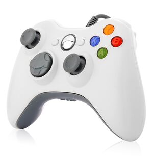 Joystick Usb Para Xbox 360 & Pc Wired Edition X-360 White