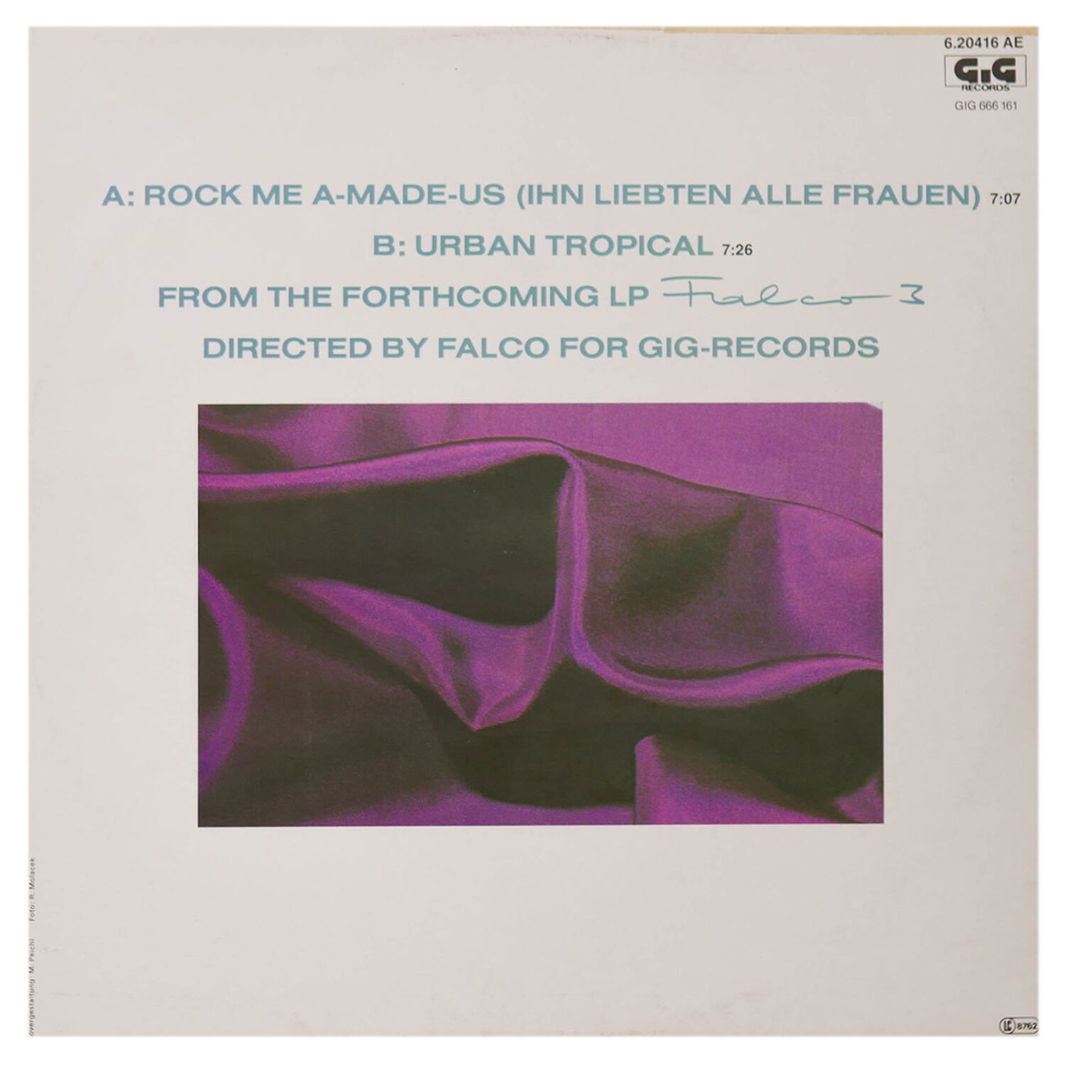 Falco - Rock Me Amadeus | 12" Maxi Single Usado image number 1.0