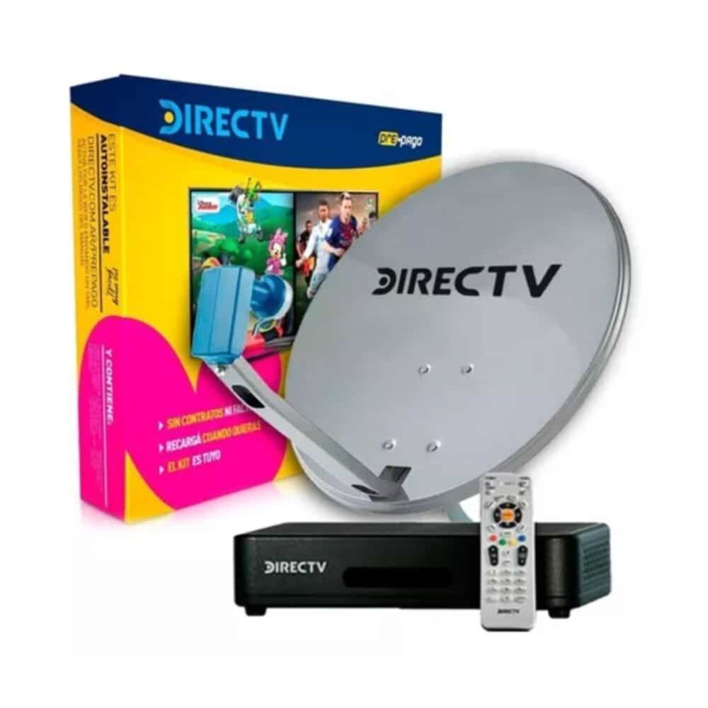 Kit Directv Prepago Hd Decodificador Antena Control Albion image number 0.0