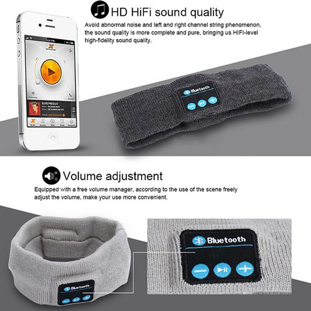 Aud&iacute;fonos Bluetooth Cintillo Recargables Auriculares Inalambricos image number 5.0