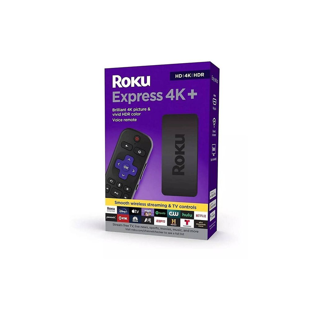 Roku Express 4k Plus 3941r - Negro image number 0.0