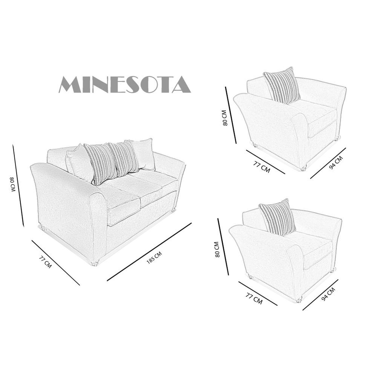 Juego De Living Elegant Detail Minesota / 5 Cuerpos image number 1.0