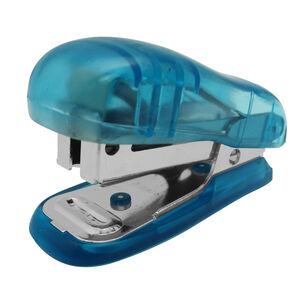 Corchetera Mini Plastico Azul 26/6, 24/6 Fultons