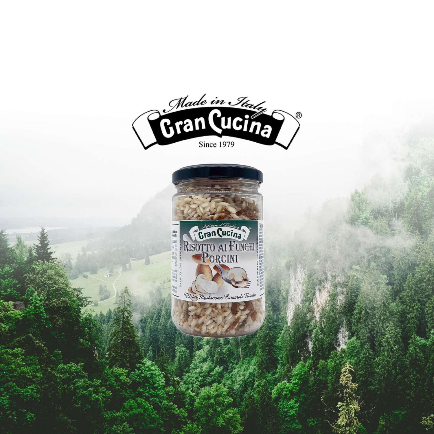 Risotto Funghi Porcini Gran Cucina 1 X 210 Gr image number 1.0
