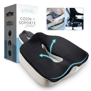 Cojín Ortopédico De Asiento Lumbar Howell Antideslizante