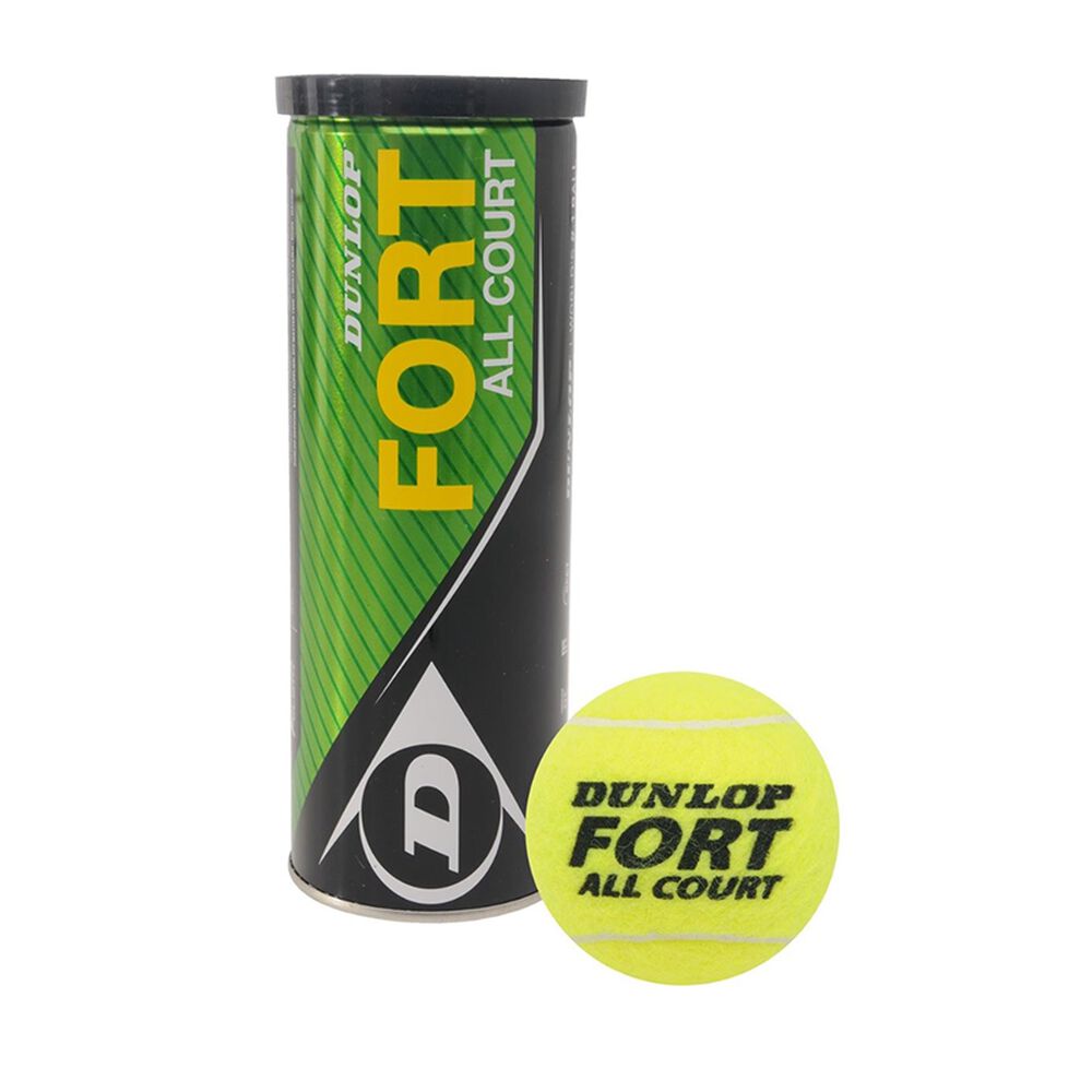 Pelota De Tenis Dunlop Fort Profesional All Court Lata X3 image number 0.0