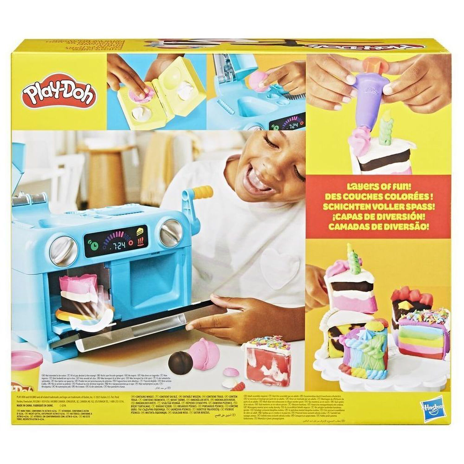 Set Masa Moldeable Play-doh Mi Hornito De Pasteles image number 3.0