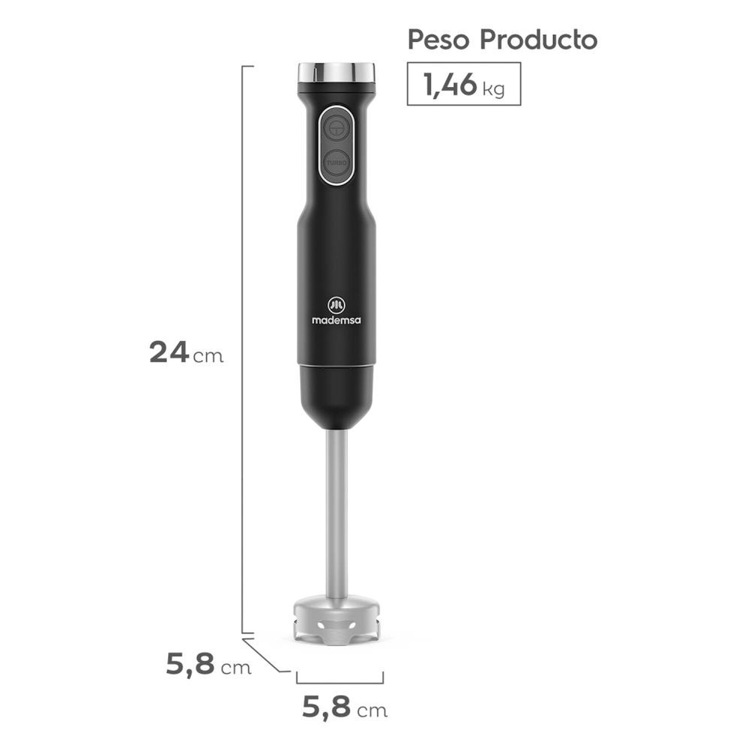 Mini Pimer Mademsa Mib60 / 700 Ml / 400 W image number 1.0