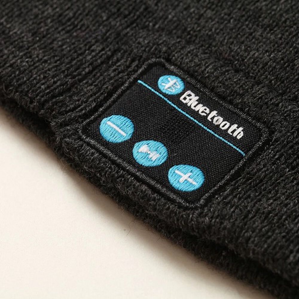 Aud&iacute;fonos Bluetooth Gorro Orginales Lana Auriculares Inalambricos Incluidos Gorra Tejida image number 4.0