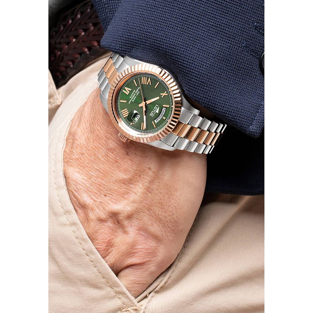 Reloj 18856/3 Lotus Verde Hombre The Ambassadors Collection image number 2.0