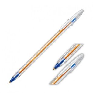 Pack X 4 Blister De 6 Bol&iacute;grafos Cristal Fino Surtido Bic