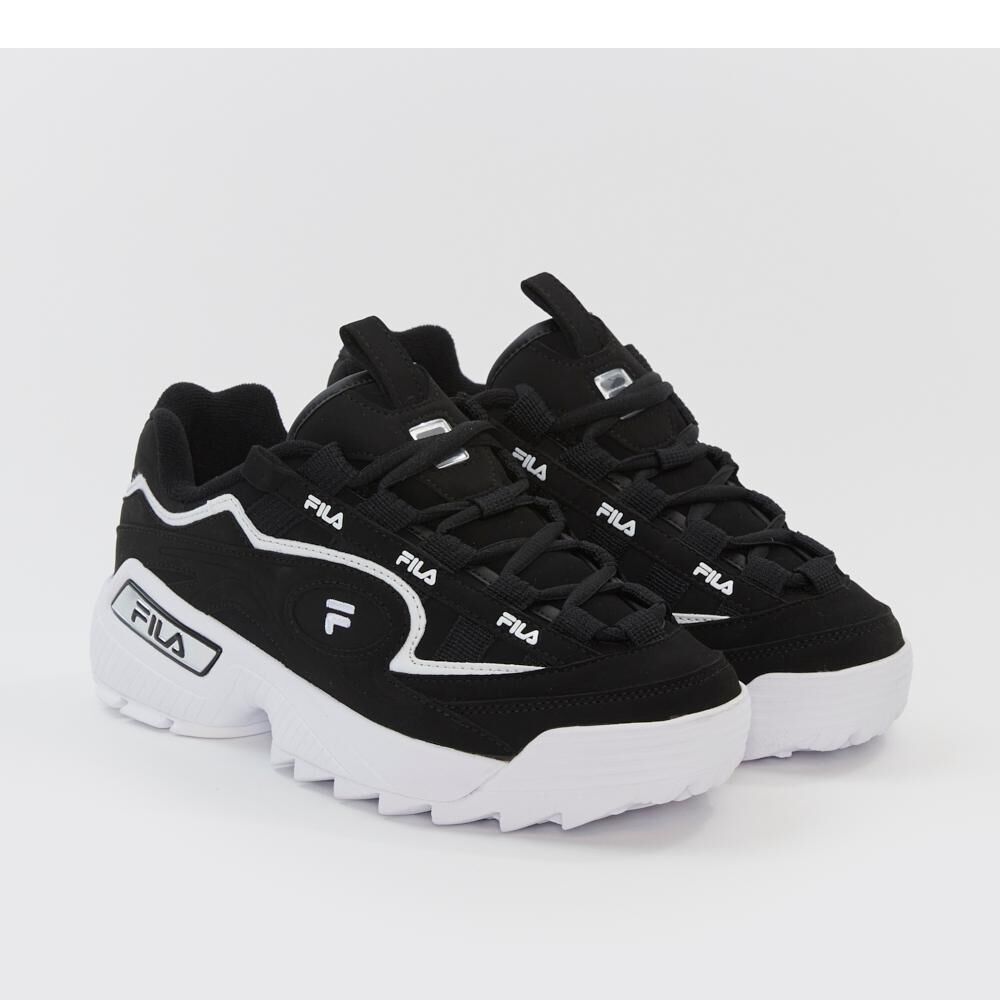 Zapatilla Urbana Mujer Fila D-formation Negro image number 4.0