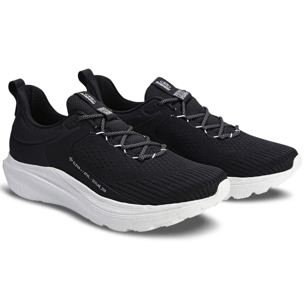 Zapatilla Running Mujer Metro Negro image number 3.0