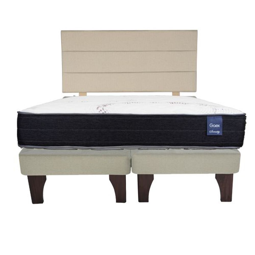 Cama Europea 2 Plazas 190 Respaldo Atacama image number 0.0